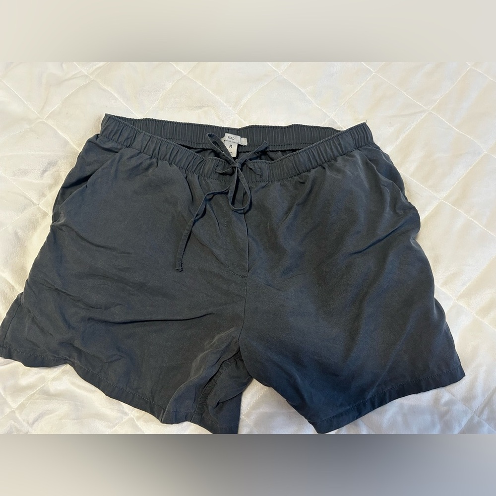 Gray Women’s  Drawstring Stretch Shorts